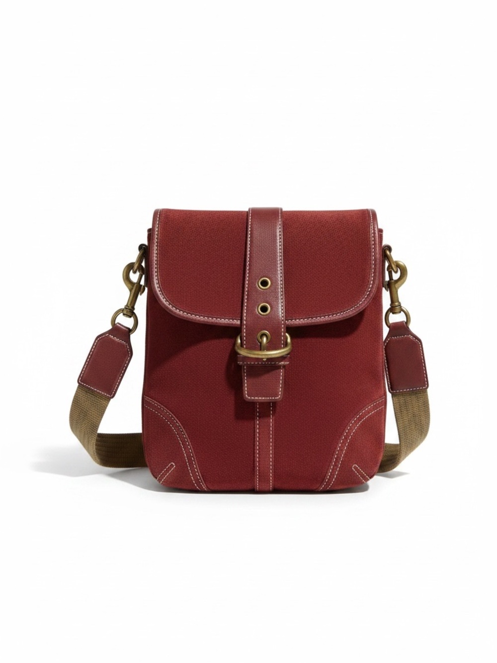 Coach suede crossbody